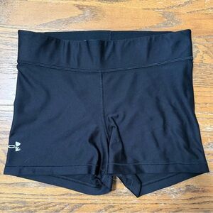 Under Armour Black Women's Bike Shorts/Spandex